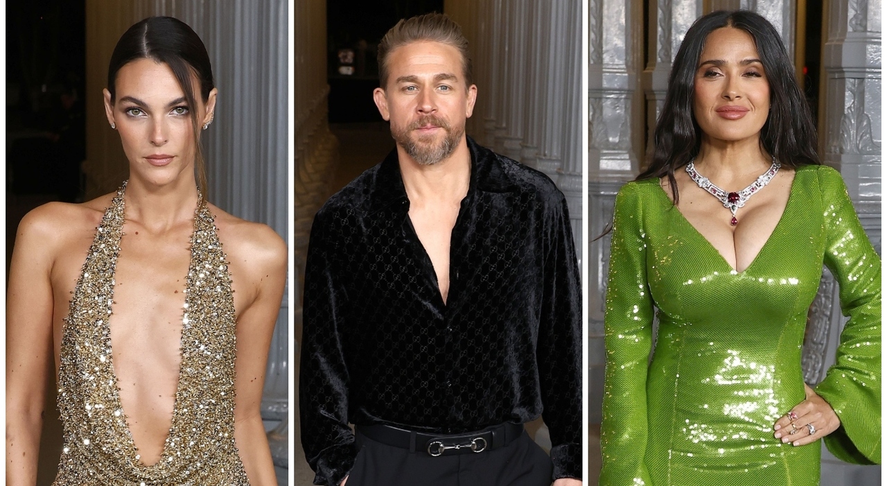 Paris Hilton Jersey Shore (4), Salma Hayek disco anni '80 (4), Vittoria Ceretti diva (9), in pigiama Charlie Hunnam (3)