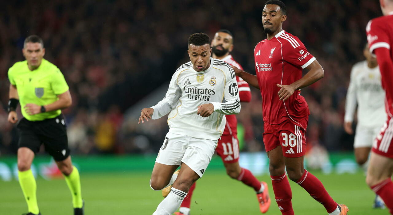 Liverpool-Real Madrid 1-0, le pagelle: McAllister (6,5) decisivo, Salah (5) irriconoscibile, Courtois (7,5) un muro, Mbappé (5,5) a sprazzi - Il Messaggero