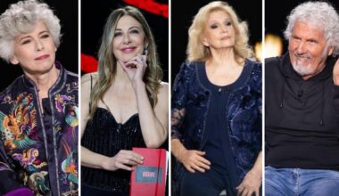 Maria De Filippi fuori contesto (5,5), Francesca Fagnani total black (8), Iva Zanicchi tra luci e ombre (7), Adriano Pappalardo non si impegna (5)
