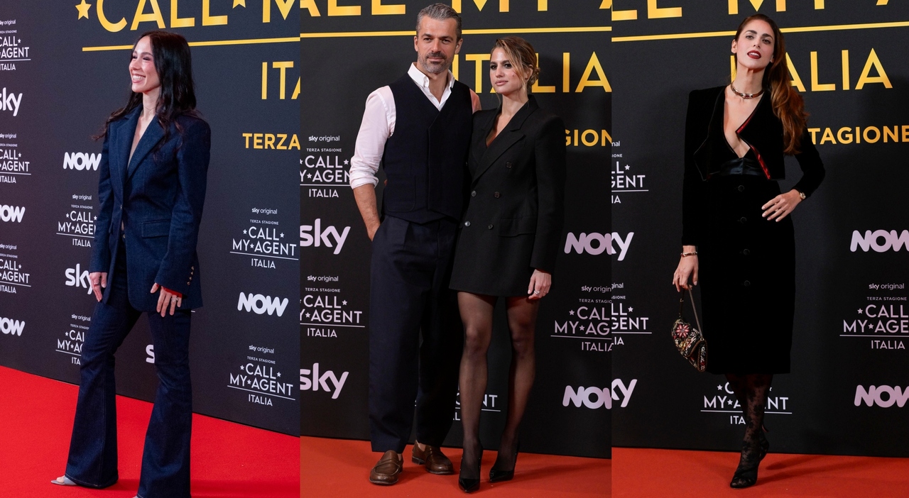 Call my agent, le pagelle: Argentero-Marino casual chic (9), Miriam Leone dark (7), Aurora Ramazzotti in denim (8) - Il Messaggero