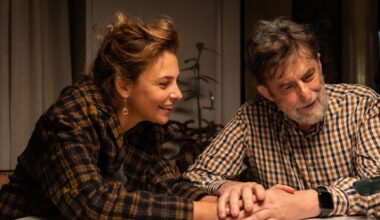 Jasmine Trinca con Nanni Moretti, foto di Alberto Novelli