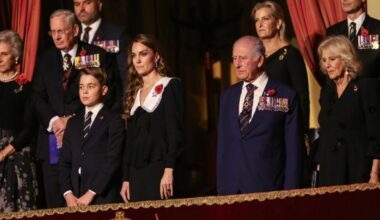Il principe George prende il posto di William e debutta accanto a mamma Kate alla Royal Albert Hall