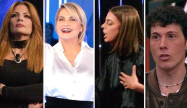 Simona Ventura dimentica Giulia (4), Valentina protagonista da casa (8). Francesco e l'offesa in barese (2)