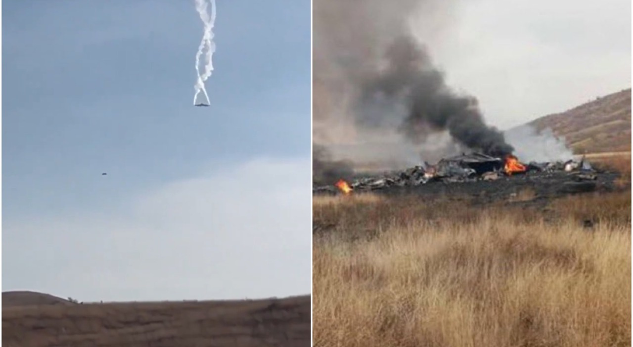 a bordo 20 persone. La scia di fumo e lo schianto, cosa è successo