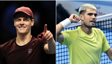 Sinner spera solo in Musetti, Alcaraz batte Fritz ed è a un passo dal confermarsi numero 1 a fine 2025