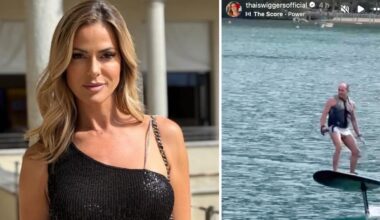 «Amore a prima Visa, non è la badante?». E lei zittisce gli hater