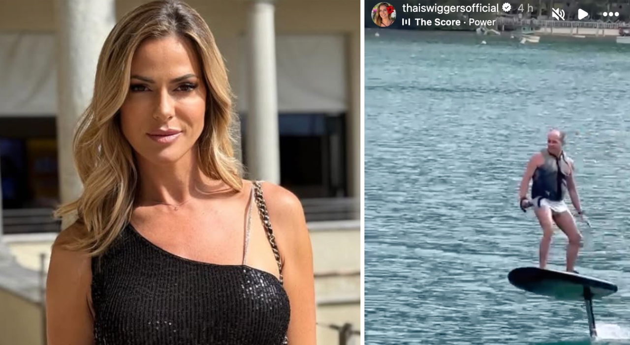 «Amore a prima Visa, non è la badante?». E lei zittisce gli hater