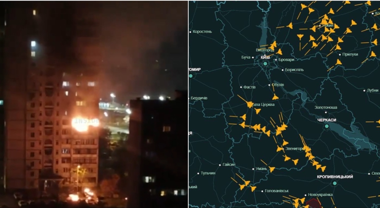 il maxi raid di Mosca