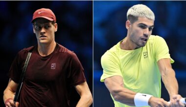 Sinner-Alcaraz, come cambia il ranking? Lo spagnolo numero 1 fino al termine del 2025, Jannik perde terreno: la situazione