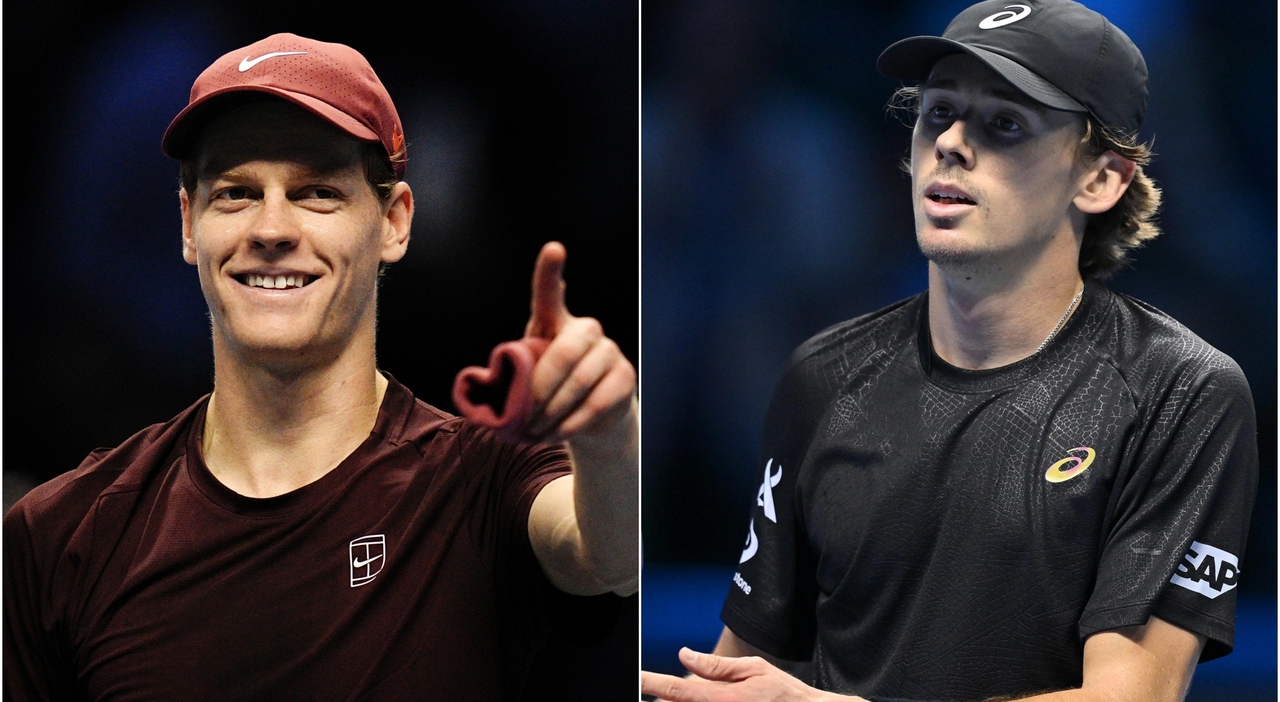 Sinner-De Minaur, la semifinale delle Atp Finals: quando giocano, dove vederla (in chiaro), precedenti - Il Messaggero