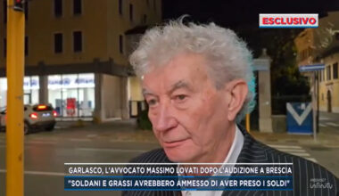 Garlasco, le parole dell’avvocato Lovati dopo l’audizione: «I soldi arrivavano allo studio Soldani» - Il Mattino