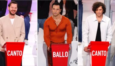 l'esame di Opi, sfide infuocate e lite tra i prof. Ospiti Cattelan, Gioffrè ed Ermal Meta