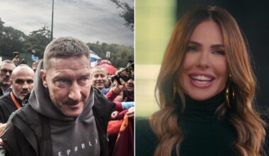 Francesco Totti e Ilary Blasi