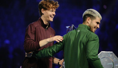 Sinner-Alcaraz, su 3.302 punti totali ne hanno vinti 1.651 ciascuno. La statistica incredibile