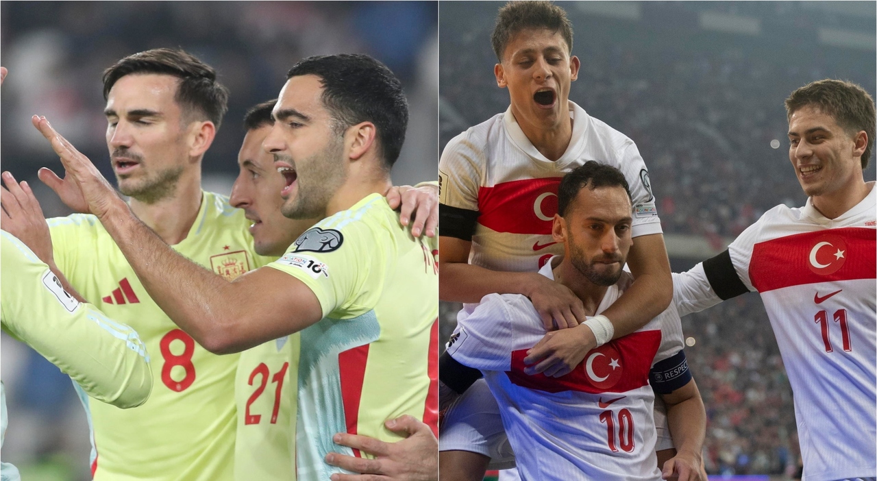 Spagna-Turchia: dove vederla in chiaro (tv e streaming), orario e probabili formazioni - Il Messaggero