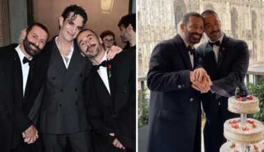 il matrimonio a Milano (con Achille Lauro testimone) e la cerimonia fuori dagli schemi