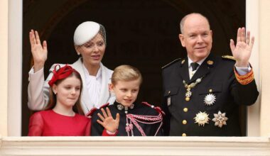 Charlène e Alberto alla festa del Principato di Monaco: l