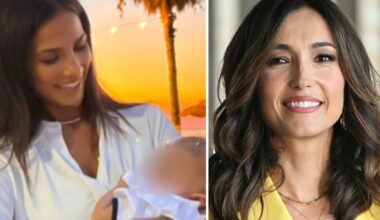 Roberta Morise: «Ho un figlio di 17 mesi e uno di 15 giorni. La mia mise è il pigiama». Caterina Balivo ribatte: «Solo quando si dorme!»