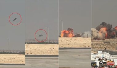 Aereo da guerra indiano si schianta davanti alla folla del Dubai Air Show durante un volo di esibizione: morto il pilota