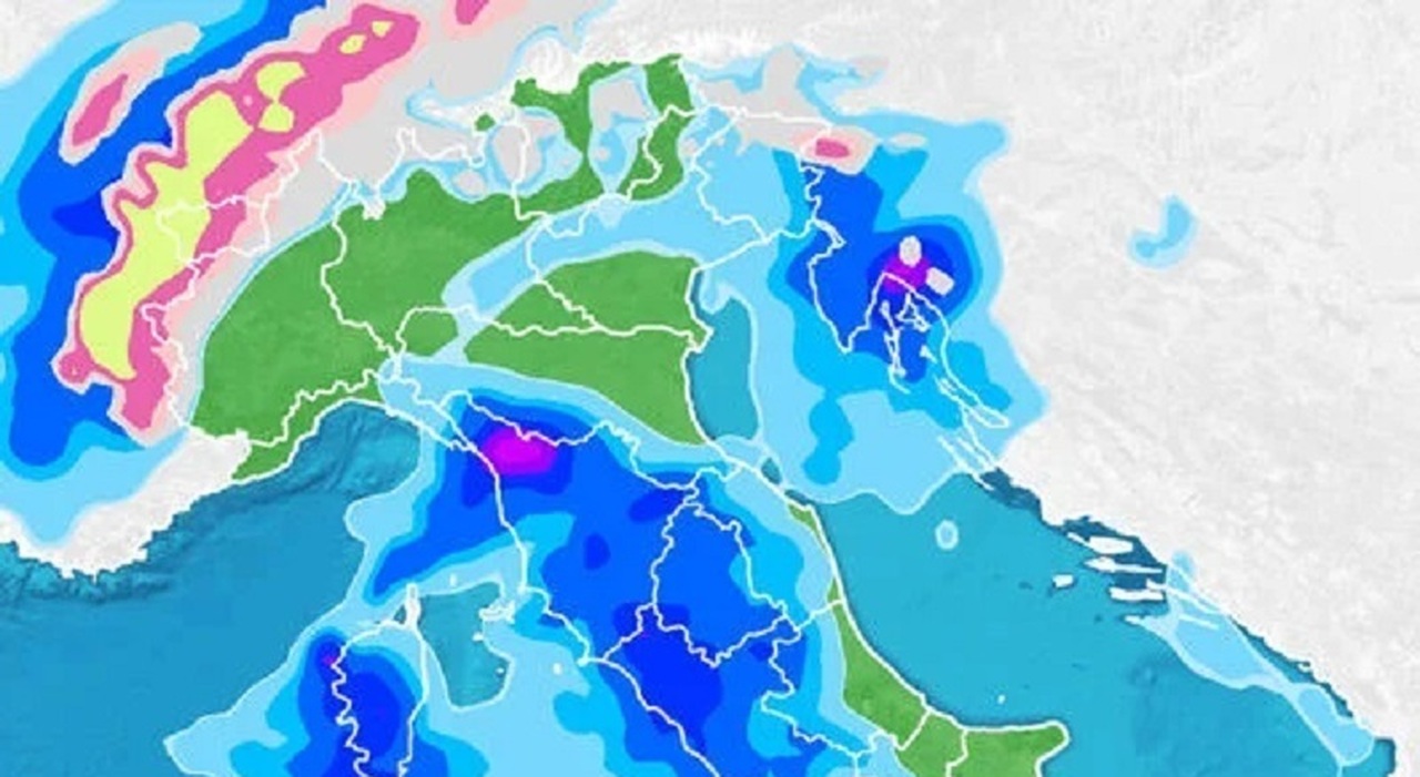 Veneto e Friuli nella morsa del maltempo fino a mercoledì prossimo, poi la svolta. Le previsioni