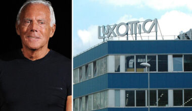 Luxottica pronta a entrare in Armani con una quota del 5-10%