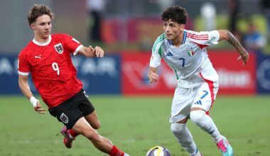 U17 Italia-Austria 0-2, si spegne il sogno Mondiale per gli Azzurrini che crollano in semifinale