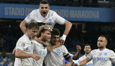 Napoli-Qarabag 2-0, una vittoria per Maradona: la decide McTominay