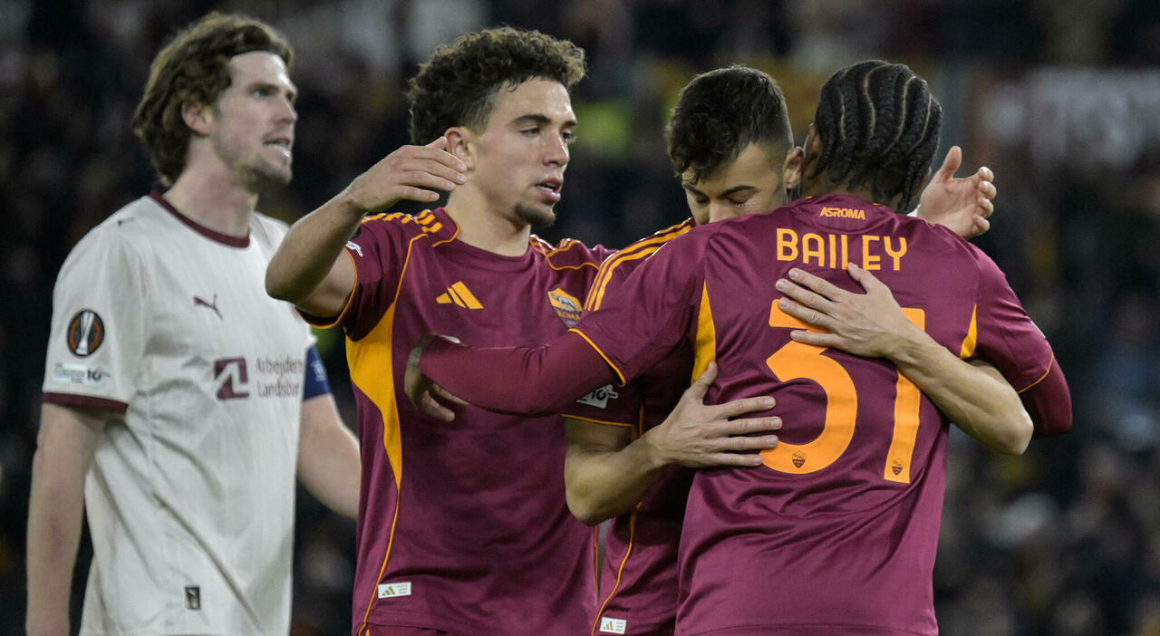 Roma-Midtjylland 2-1, le pagelle: El Aynaoui (7) si svela con un gran gol, El Shaarawy (7) che impatto, Dybala (6) - Il Messaggero