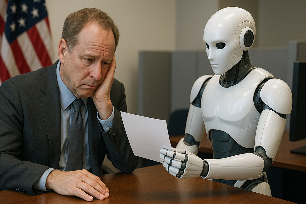 Stati Uniti, l’intelligenza artificiale presenta il conto: 153mila licenziamenti in un mese