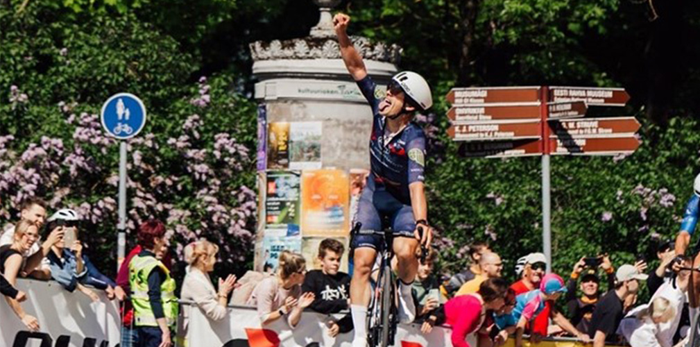 Marcin Budzinski ha raccolto successi in Grecia, Slovenia (il GP Brda-Collio) e Austria