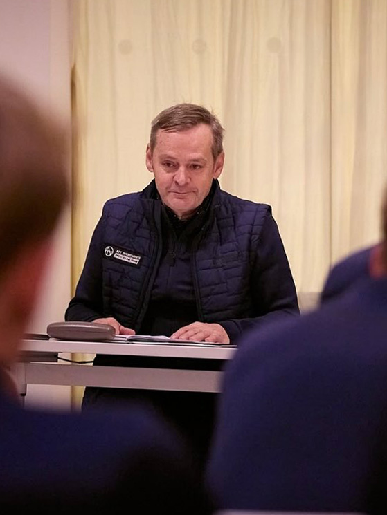 Otakar Fiala, a capo dello staff di direttori sportivi dell'ATT Investments