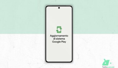Aggiornamento di sistema Google Play
