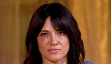 Asia Argento a Verissimo: “Ho preso l’ameba mangiando cibo locale”. E svela come sta il padre Dario