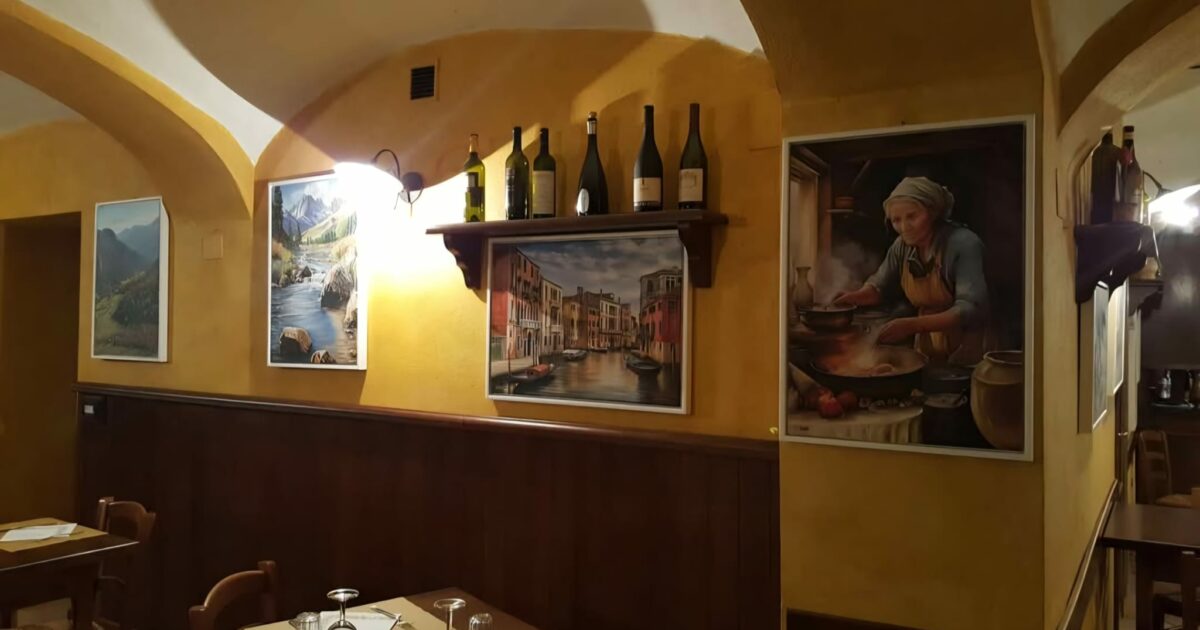 Le opere di Angelo Ponti all'Osteria di Madonna dei Boschi - La Guida