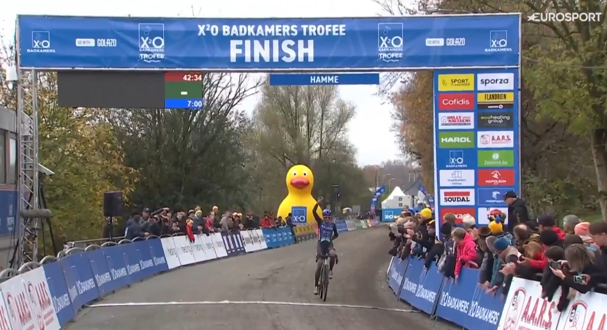 X2O Trofee, assolo di Lucinda Brand: per la neerlandese è la 7ª vittoria stagionale e il 50° podio consecutivo nel ciclocross