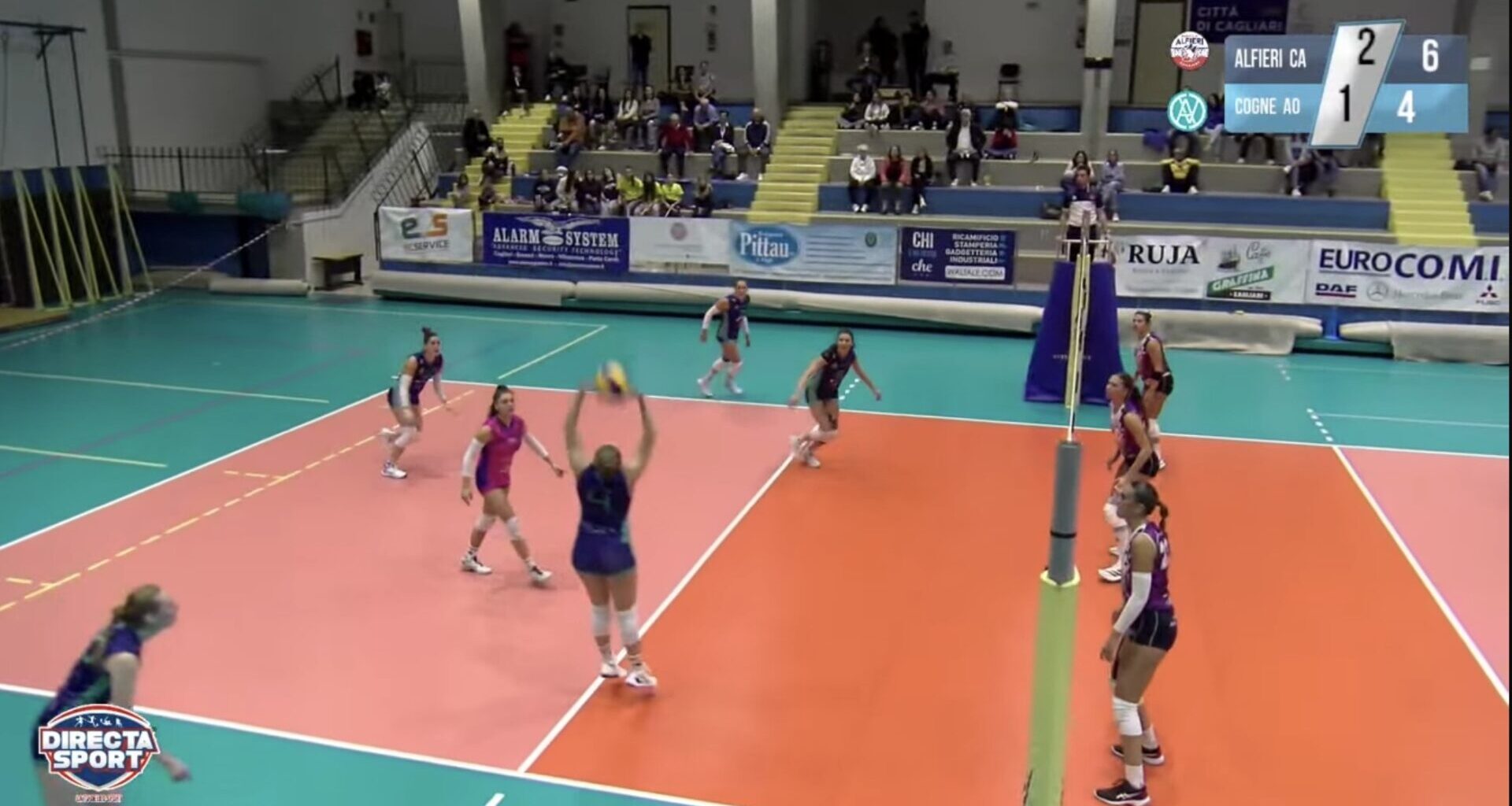 Sconfitta a Cagliari per l'Aosta Volley