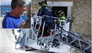 Crollo Torre dei Conti, morto l'operaio intrappolato per 11 ore sotto le macerie