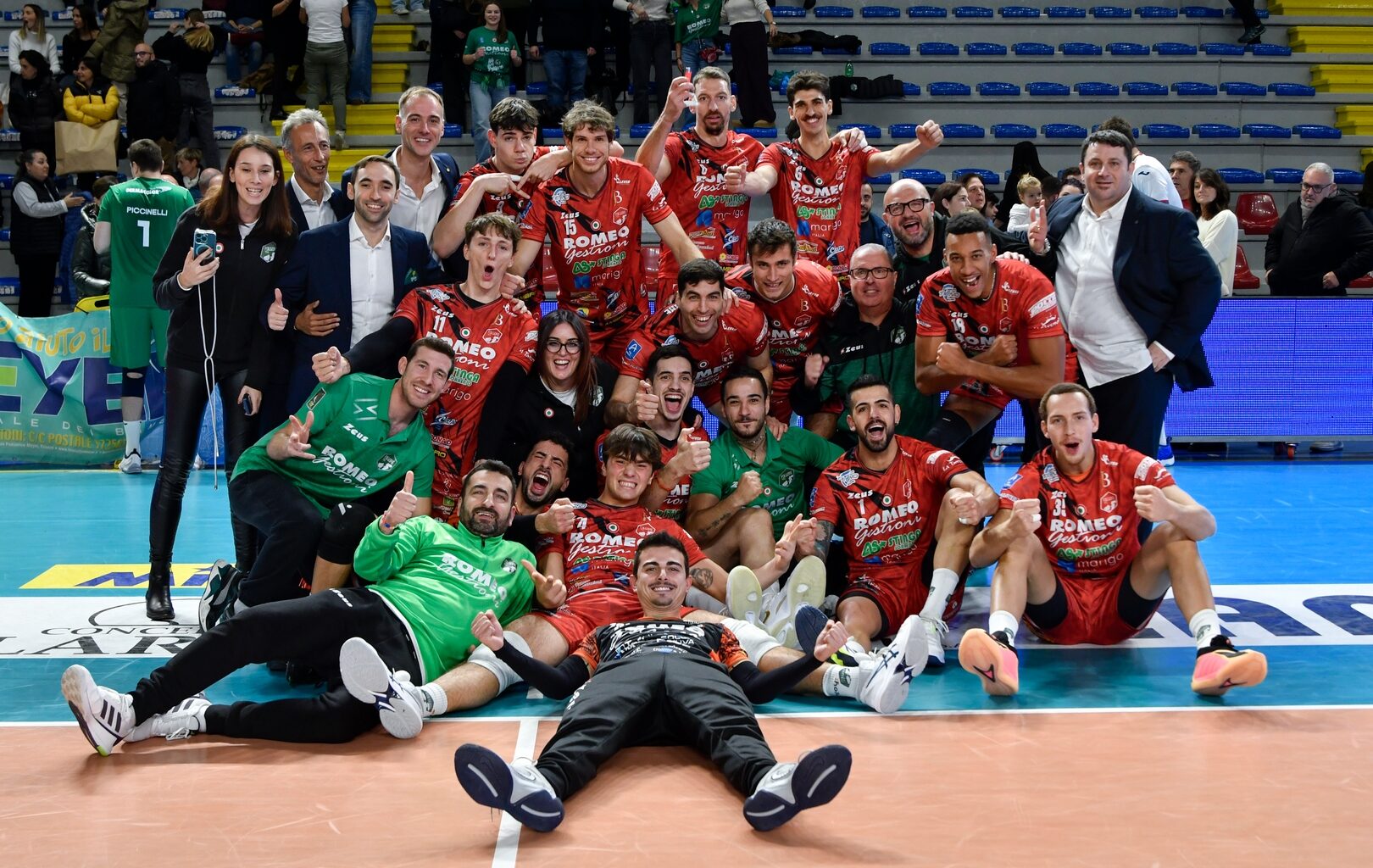 Romeo, il roster ribalta il match a Siena