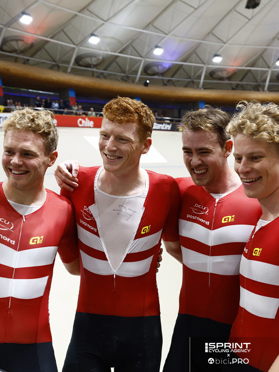 Il quartetto danese oro agli ultimi mondiali, nonostante profondi tagli al budget per la pista