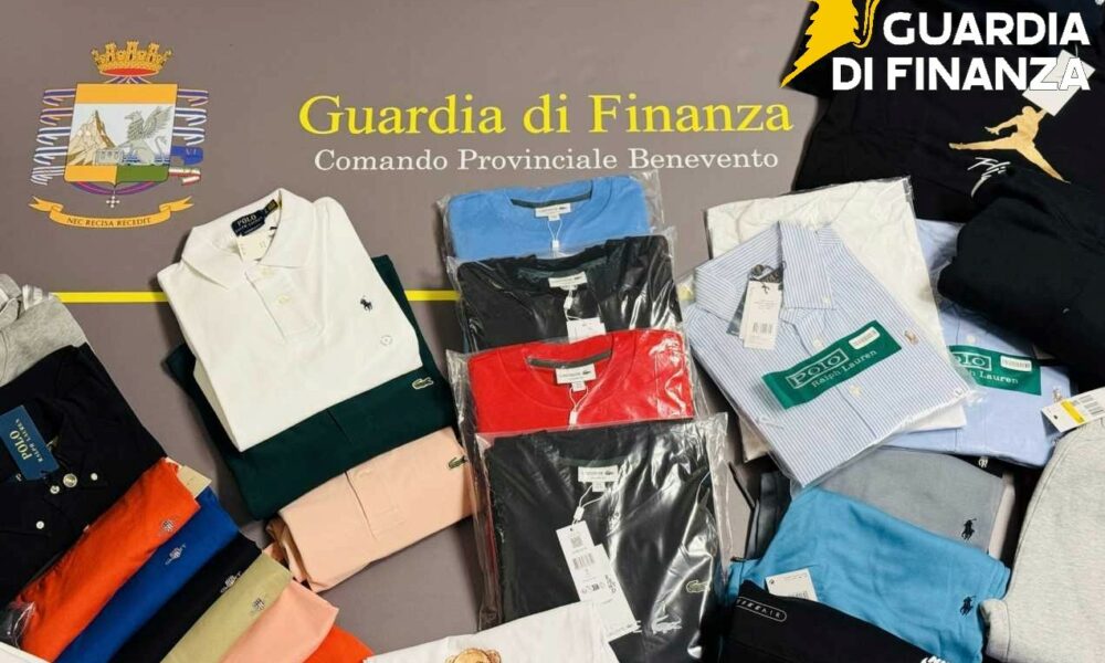 Sequestrati 2mila capi di abbigliamento contraffatti: nei guai commerciante sannita - NTR24.TV