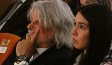 Massimo Ferrero e la presidente Claudia Rizzo