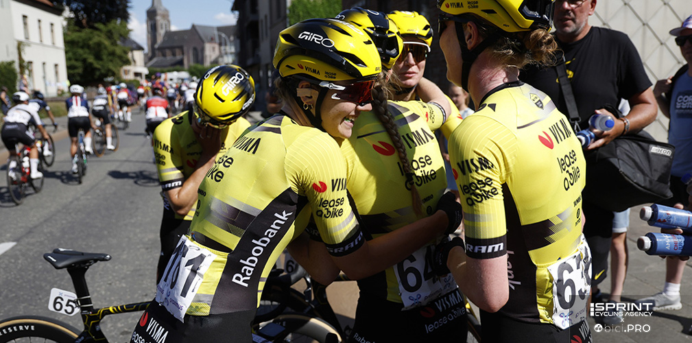 Per Fidanza il reparto delle velociste in Visma sta trovando la giusta affinità