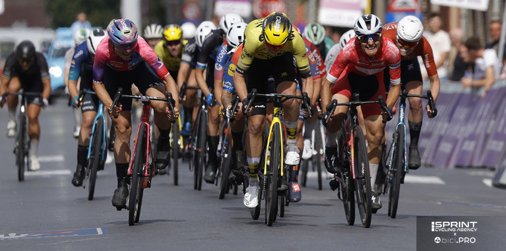 Ultima tappa del Baloise, terza vittoria stagionale di Fidanza in un podio tutto italiano. Battute Guarischi e Consonni