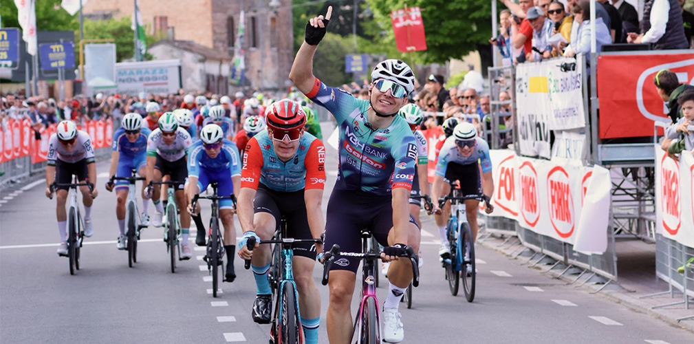 La vittoria di Matteo Fiorin alla Vicenza-Bionde, la seconda nel giro di 24 ore