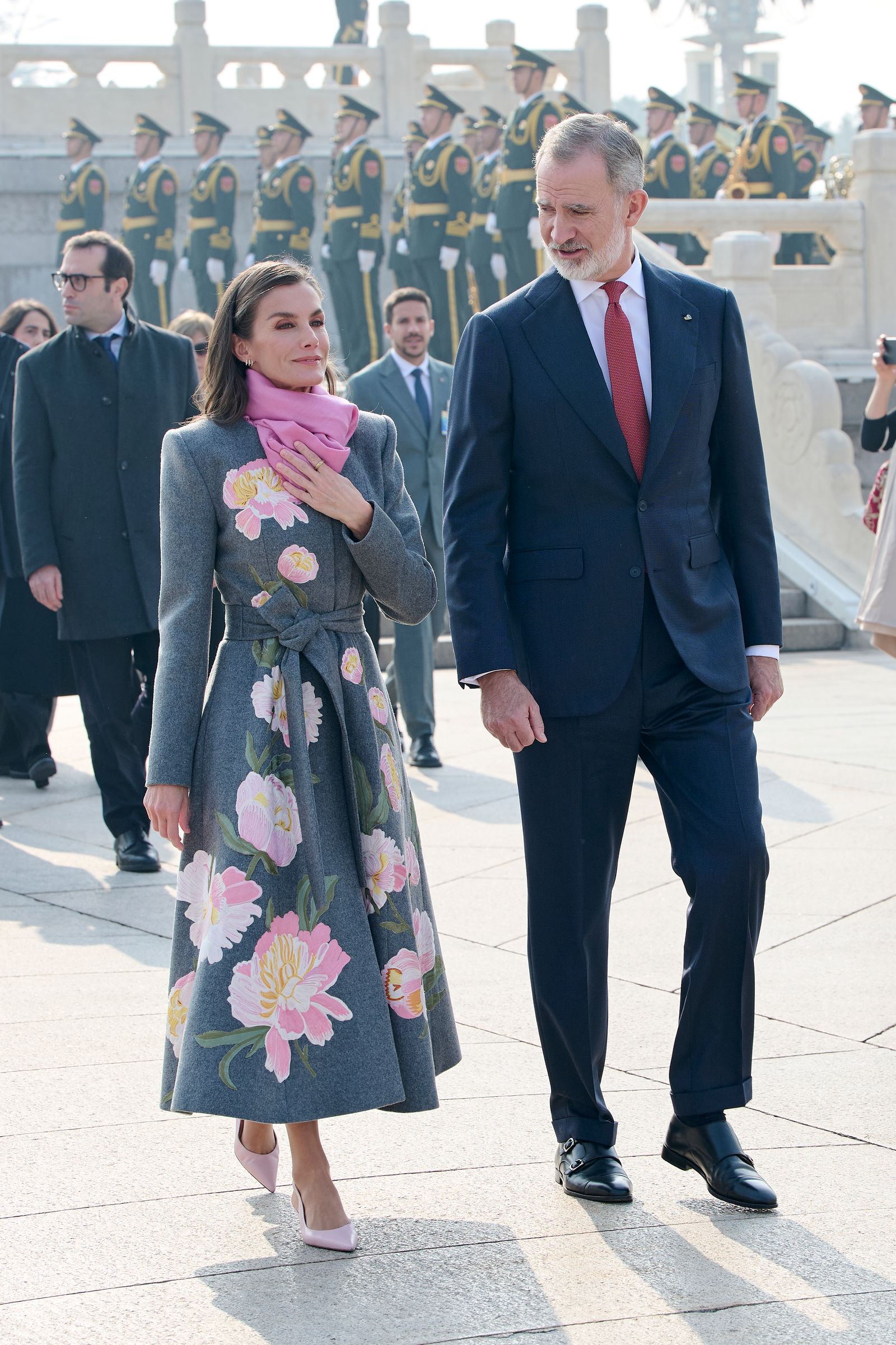 Letizia di Spagna e re Felipe.