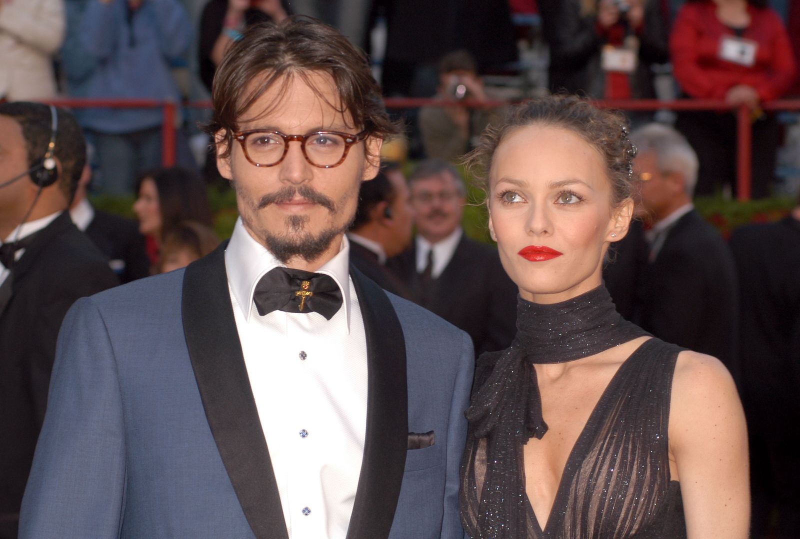 Vanessa Paradis et Johnny Depp en fvrier 2005.