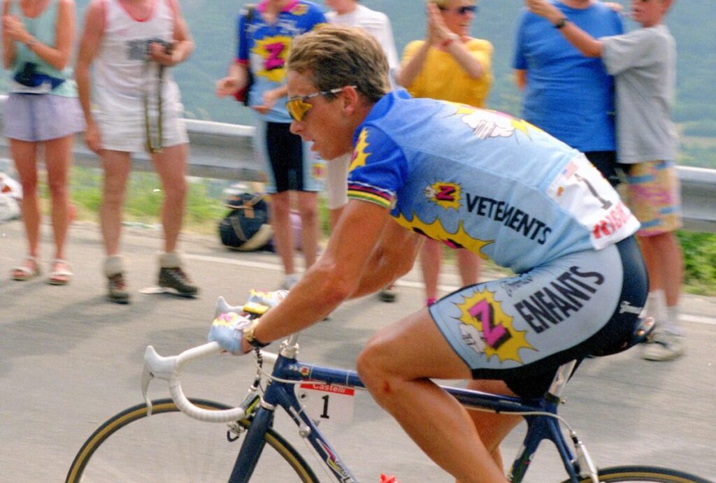 Greg Lemond Alpe DHuez