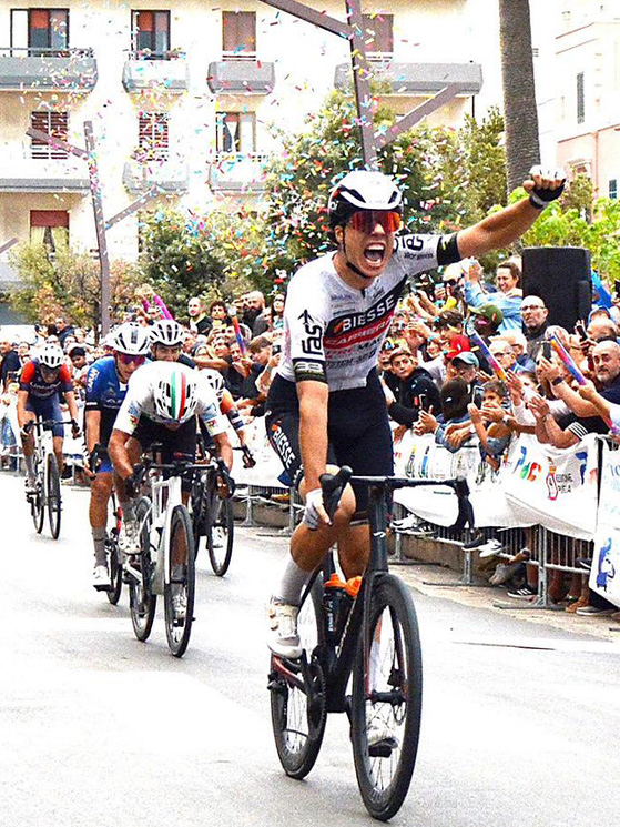 Grimod aveva vinto a fine settembre la Targa Crocifisso a Polignano a Mare (foto Facebook)