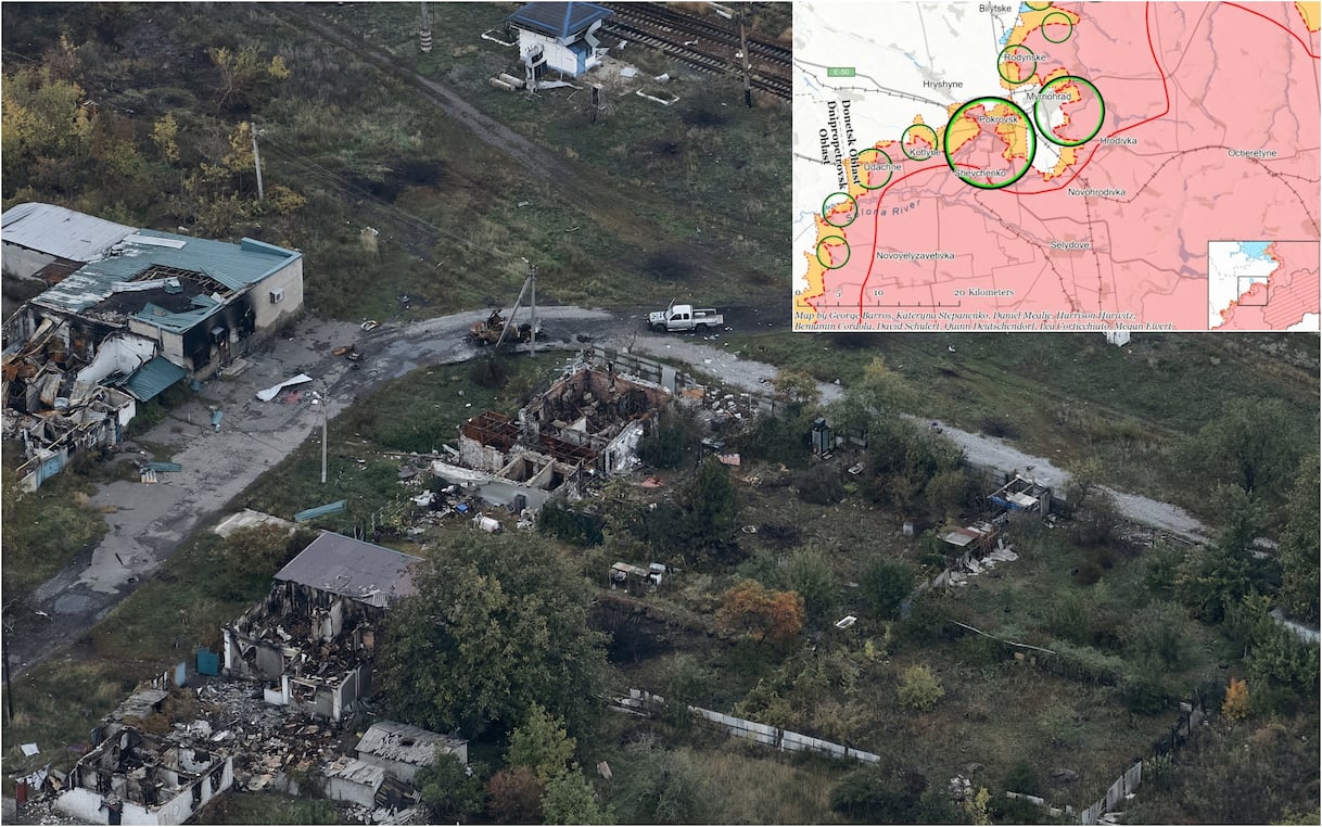 Guerra Ucraina, l'avanzata della Russia per la conquista della città di Pokrovsk. LE MAPPE