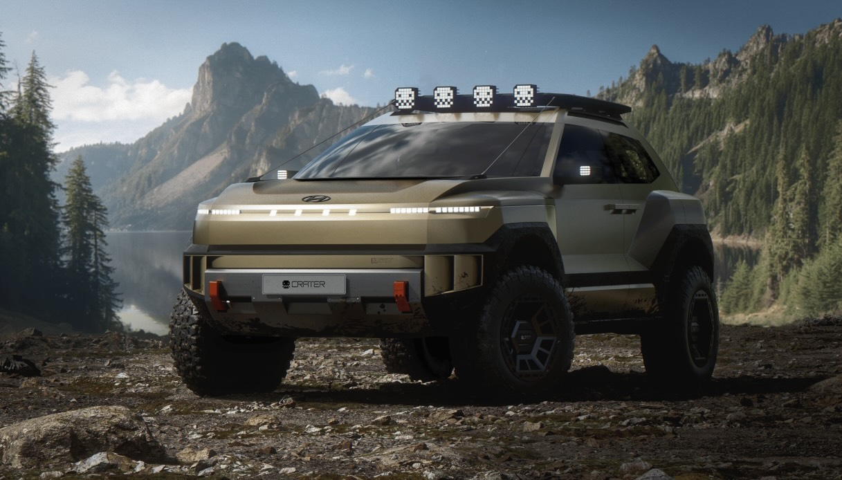 Hyundai CRATER, il fuoristrada estremo per affrontare ogni sentiero